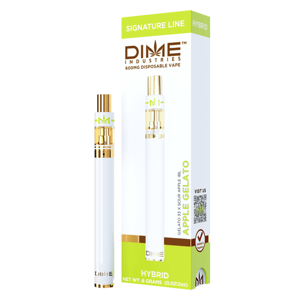 Dime Industries Apple Gelato 600mg Disposable
