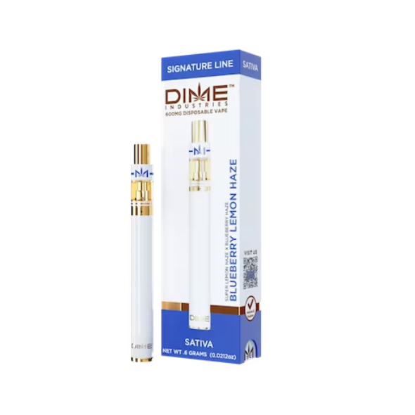 Dime Industries Blueberry Lemon Haze 600mg Disposable