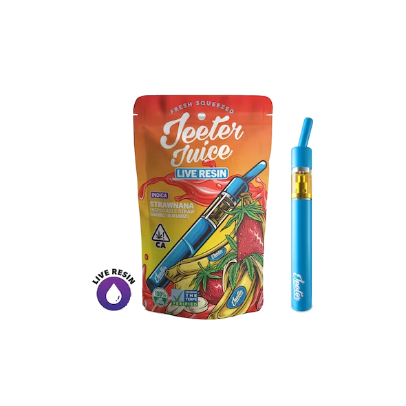 Jeeter Juice Live Resin Disposable Straw - Strawnana