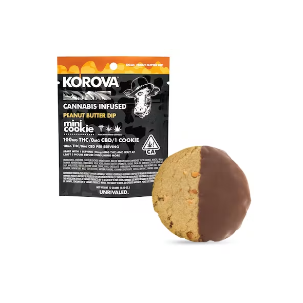 Korova - Peanut Butter Mini Dip, 100mg THC