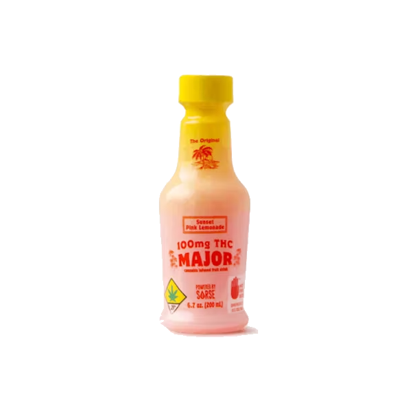 Major - 100mg THC Sunset Pink Lemonade