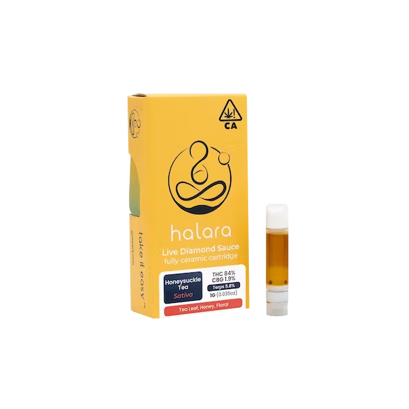 Live Diamond Sauce - Honeysuckle Tea 1G Cartridge