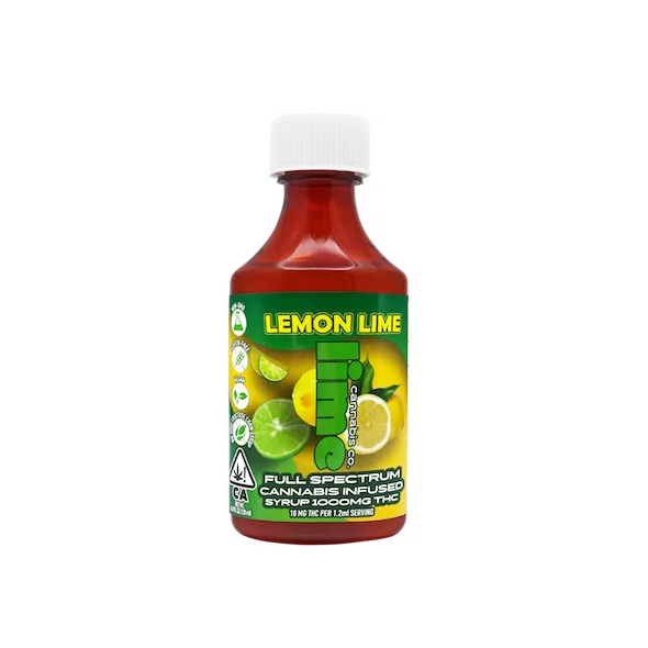 1000mg Live Resin THC Syrup Tincture | Lemon Lime