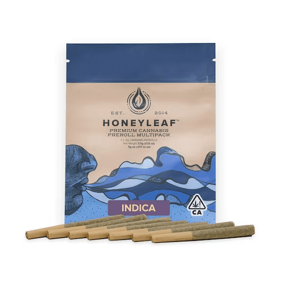 .5G INDICA PRE-ROLL 7 PACK