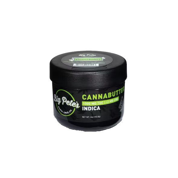 Big Pete's Cannabutter - Indica (1000mg THC)