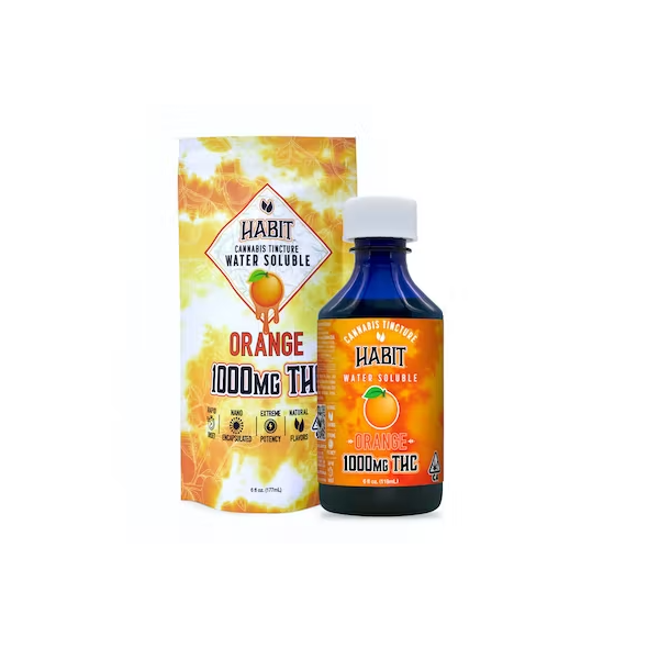 6oz Orange Water Soluble Pourable Tincture 1000mg