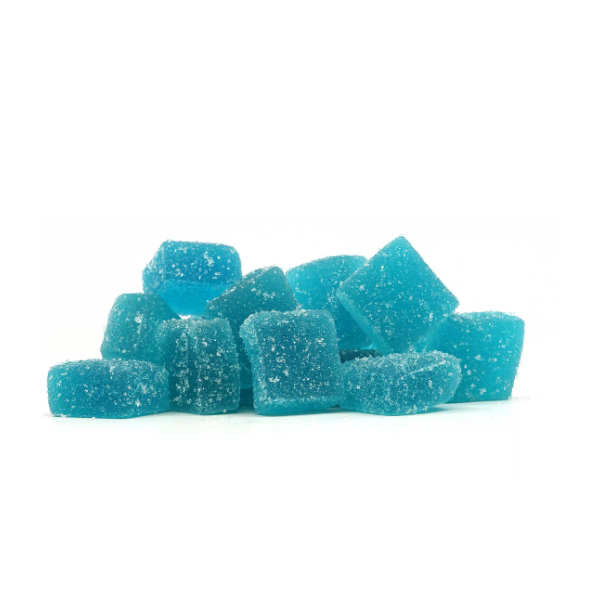Blue Raspberry Vegan Gummies - Glowing Buddah
