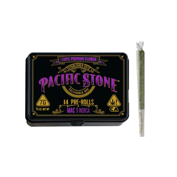 Pacific Stone | Mac 1 Indica Pre-Rolls 14pk (7g)