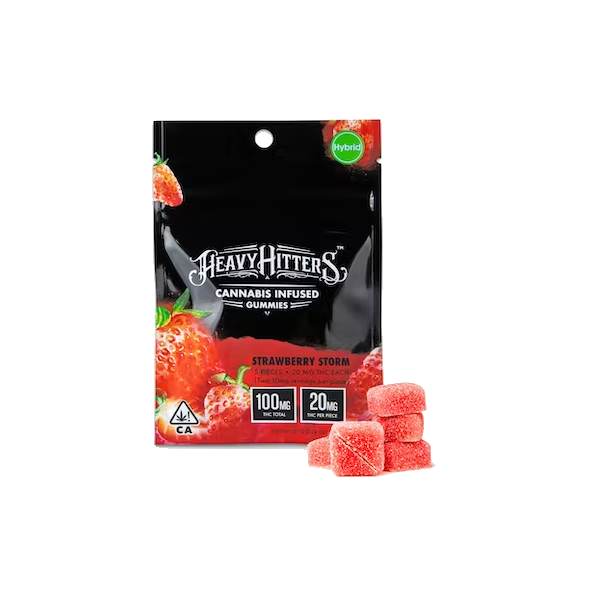 Ultra Potent Infused Gummy - Strawberry Storm (H)